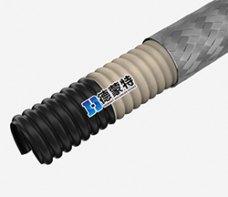 623B-內波紋導電纏繞布外不銹鋼編織